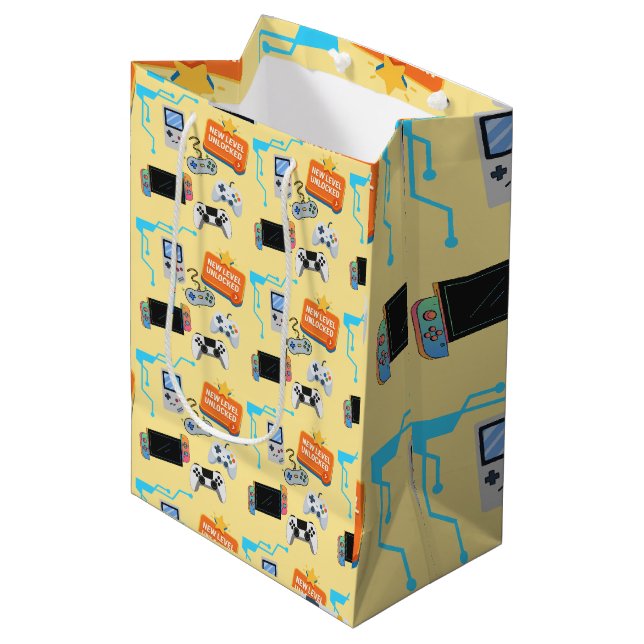 Bolsa De Regalo Mediana Videojuego (Angulo Anverso)