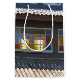 Bolsa De Regalo Mediana Vidrio Manchado de Tabernáculo - Viñedo de Martha