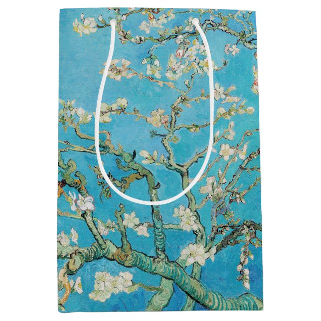Bolsa De Regalo Mediana Vincent van Gogh - Almond Blossom (Anverso)