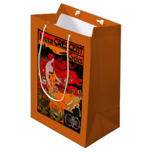 Bolsa De Regalo Mediana Vintage creciente americano PosterEurope