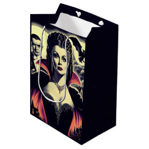 Bolsa De Regalo Mediana Vintage Hot Vampire