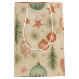 Bolsa De Regalo Mediana Vintage Ornament Gift Bag