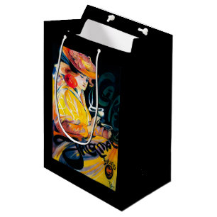 Bolsa De Regalo Mediana Vintage PosterEurope de Jacqmotte Caf�