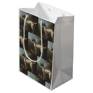Bolsa De Regalo Mediana Vintage Un Hound Gray Spoound John Wootton