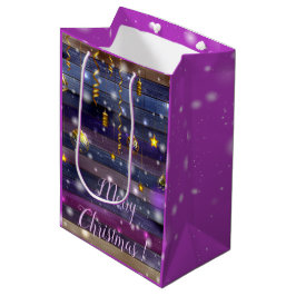 Bolsa De Regalo Mediana Violeta antiguo