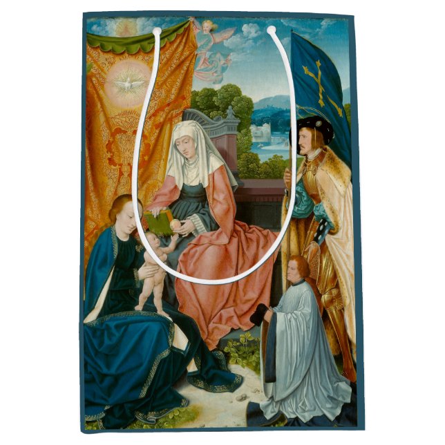 Bolsa De Regalo Mediana Virgen y niño - Barthel Bruyn la anciana (Anverso)