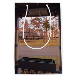 Bolsa De Regalo Mediana Vista de Tabernáculo desde el Porche - Viñedo de M