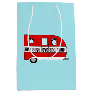 Bolsa De Regalo Mediana Vivo, risa, amor y campo