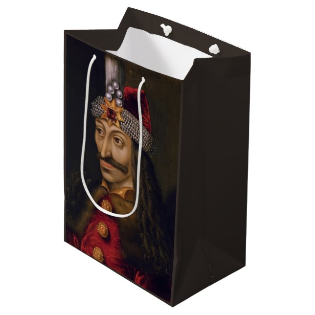 Bolsa De Regalo Mediana Vlad Tepes: Impaler, Dracula Príncipe Voivode (Angulo Anverso)