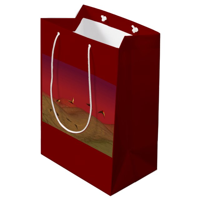 Bolsa De Regalo Mediana Vuelo Alien (Angulo reverso)