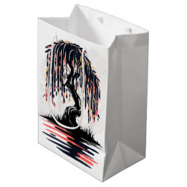 Bolsa De Regalo Mediana Weeping Fire White Background