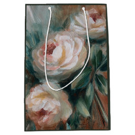 Bolsa De Regalo Mediana White Roses