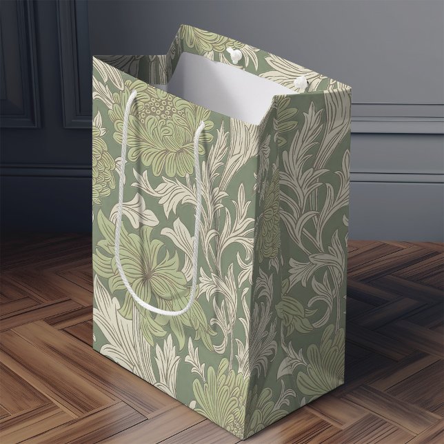 Bolsa De Regalo Mediana William Morris Chrysanthemum Pattern Medium Gift B (Subido por el creador)