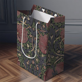 Bolsa De Regalo Mediana William Morris Pimpernel Patrón de cosecha medio G