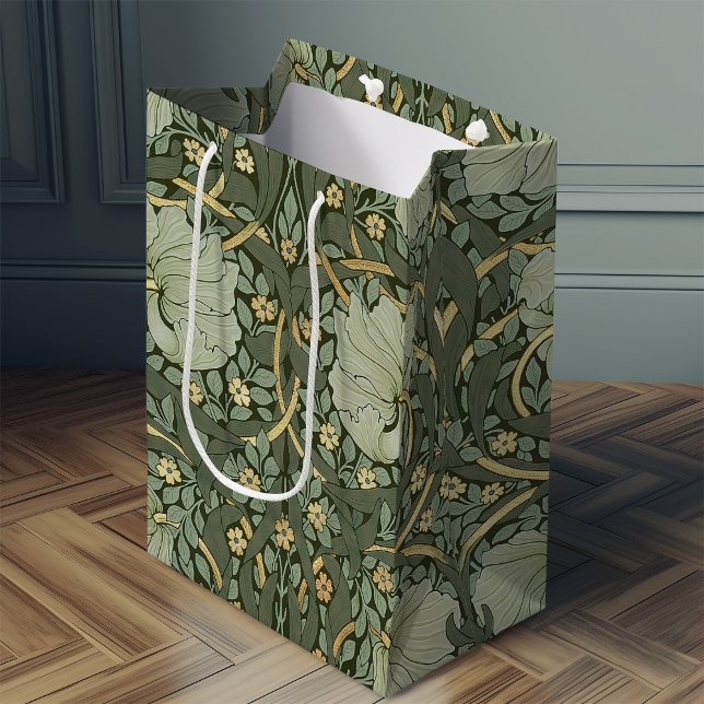 Bolsa De Regalo Mediana William Morris Pimpernel Patrón de cosecha medio G (Subido por el creador)