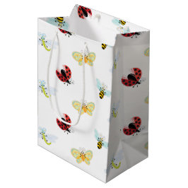 Bolsa De Regalo Mediana Wing-Nutz™_Fluttering Buddies_Pattern