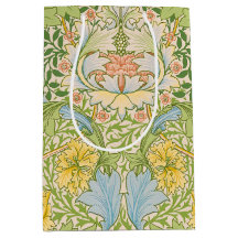 Wm Morris Myrtle Floral Arte Nouveau Pastel