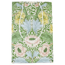 Wm Morris Myrtle Floral Arte Nuevo Brillante