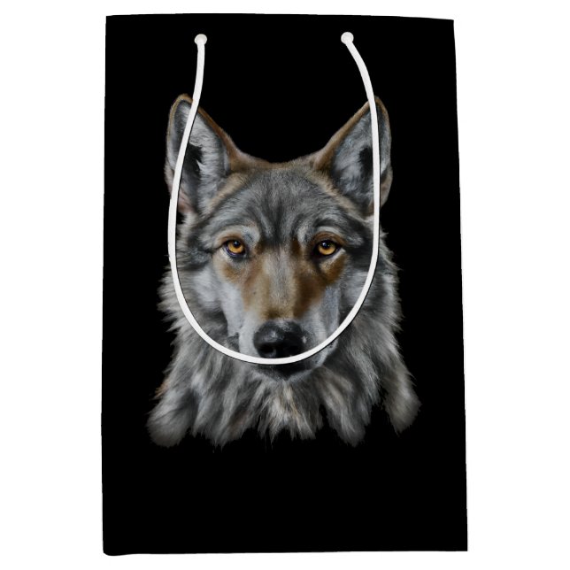 Bolsa De Regalo Mediana Wolf (Anverso)