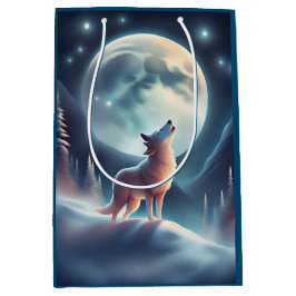 Bolsa De Regalo Mediana Wolf Moon Gift Bag
