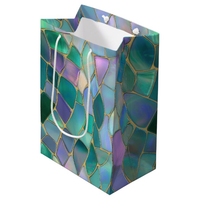 Bolsa De Regalo Mediana Wrapping Paper (Angulo Anverso)