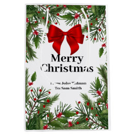 BOLSA DE REGALO MEDIANA XMAS GIFT BAG