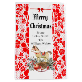 BOLSA DE REGALO MEDIANA XMAS GIFT BAG