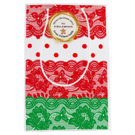 BOLSA DE REGALO MEDIANA XMAS GIFT BAG