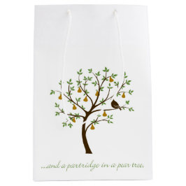 Bolsa De Regalo Mediana Y una perdiz en un peral