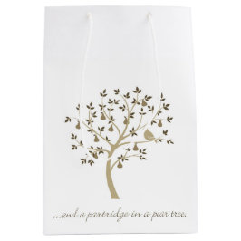 Bolsa De Regalo Mediana Y una perdiz en un peral