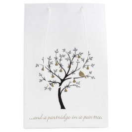 Bolsa De Regalo Mediana Y una perdiz en un peral