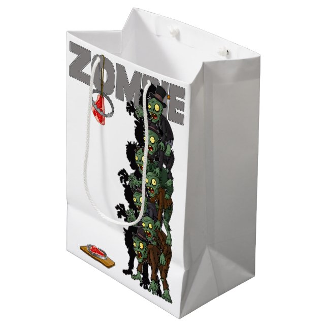 Bolsa De Regalo Mediana zombies (Angulo Anverso)