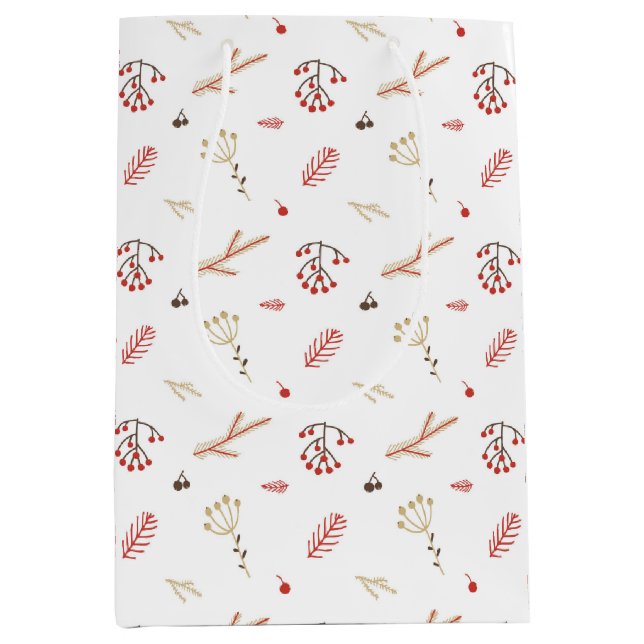 Bolsa de regalo medio de vacaciones de Berry de co (Anverso)