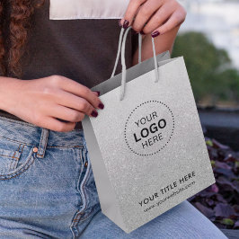 Bolsa de regalo moderna para empresas minimalistas