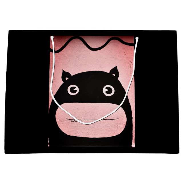 Bolsa de regalo - MONSTRUO grande y brillante (Anverso)