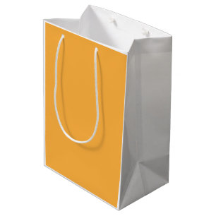 Bolsa de regalo naranja mediana Bolsa de regalo de