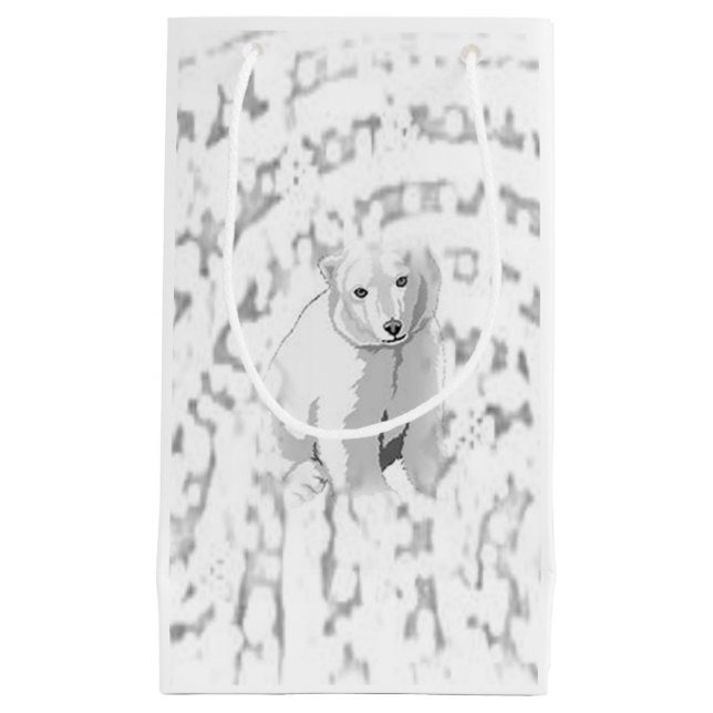 Bolsa de regalo Oso Polar (Anverso)
