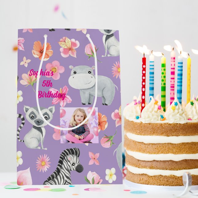 Bolsa de regalo para bebés y niños Cumpleaños trop (Subido por el creador)