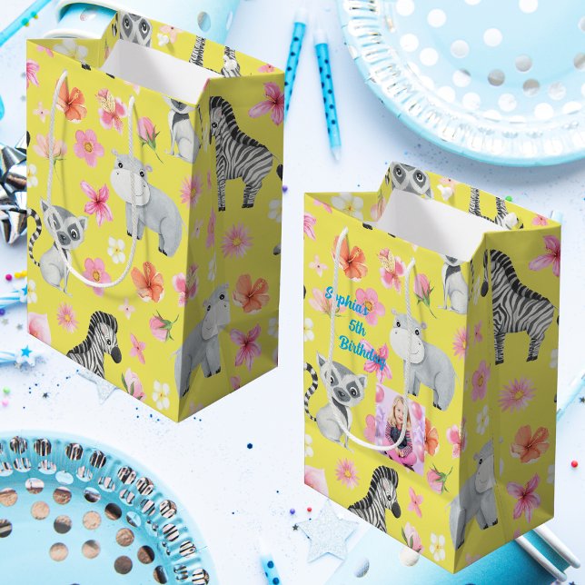 Bolsa de regalo para bebés y niños Cumpleaños trop (Subido por el creador)