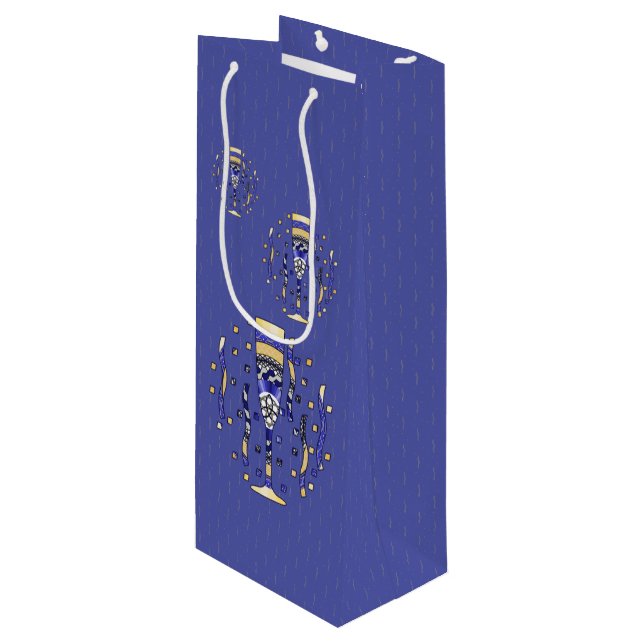 Bolsa de regalo para brindis de Año Nuevo (Angulo Anverso)