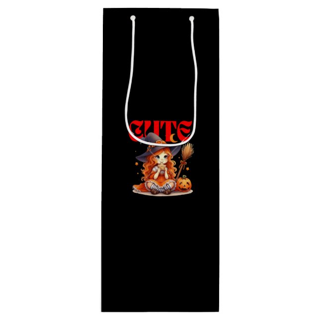 Bolsa de regalo para brujas de Halloween (Anverso)