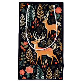 Bolsa de regalo para ciervos caprichosos - pequeña