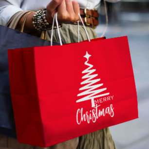 Bolsa de regalo para el árbol de navidad moderno R