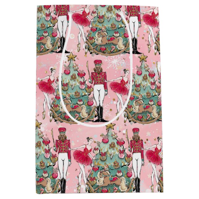 Bolsa de regalo para el ballet de pepitas Ballerin (Anverso)