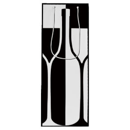 Bolsa de regalo para el diseño de botellas de vidr