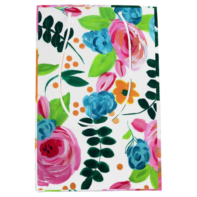 Bolsa de regalo para el medio pop botánico (Anverso)