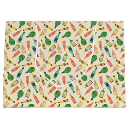 Bolsa de regalo para el patrón de botella