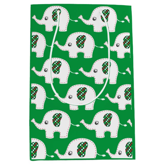 Bolsa de regalo para elefantes blancos (Anverso)