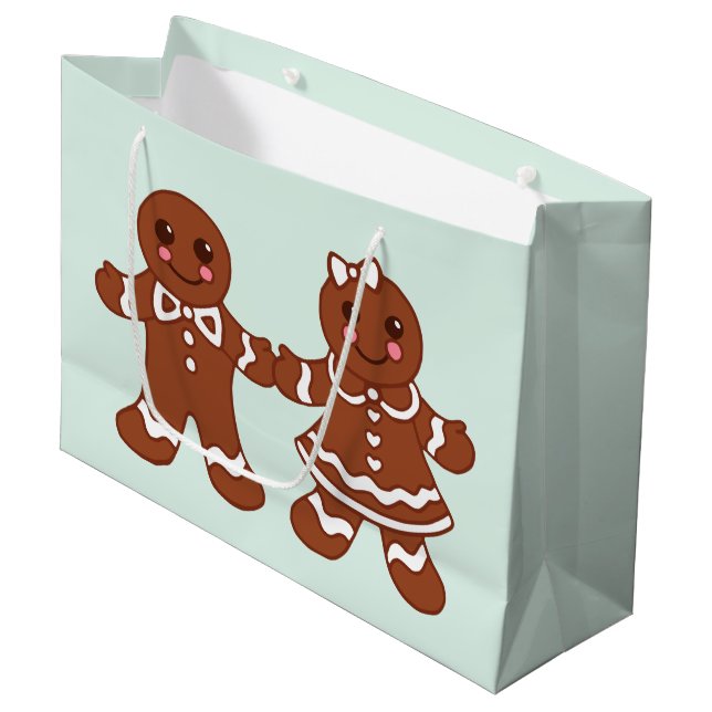 Bolsa de regalo para galletas de pan de jengibre (Angulo Anverso)