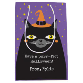 Bolsa de regalo para gato de Halloween